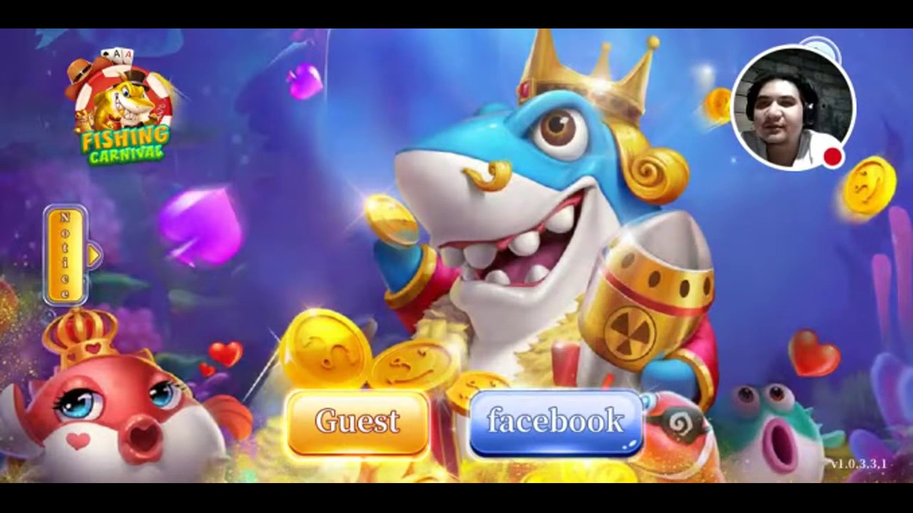 หน้าจอเกมยิงปลาใต้น้ำพร้อมเป้าหมายหลากหลายชนิด