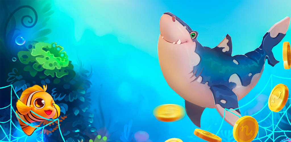 ฉากเกมยิงปลาและเป้าหมายบนหน้าจอเกม 789